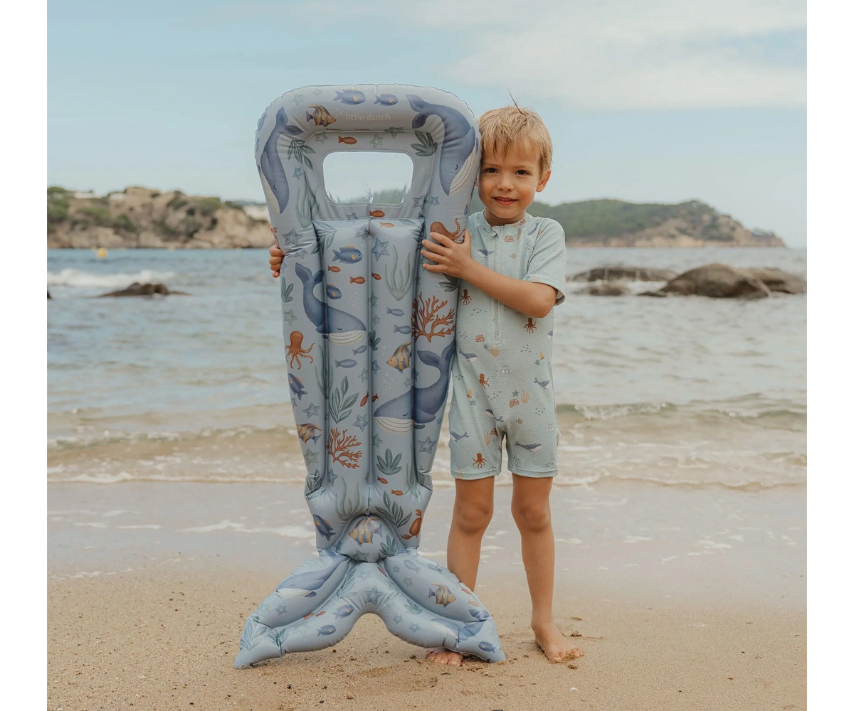 Colchoneta Hinchable Ocean World Blue