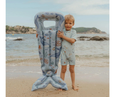 Colchoneta Hinchable Ocean World Blue