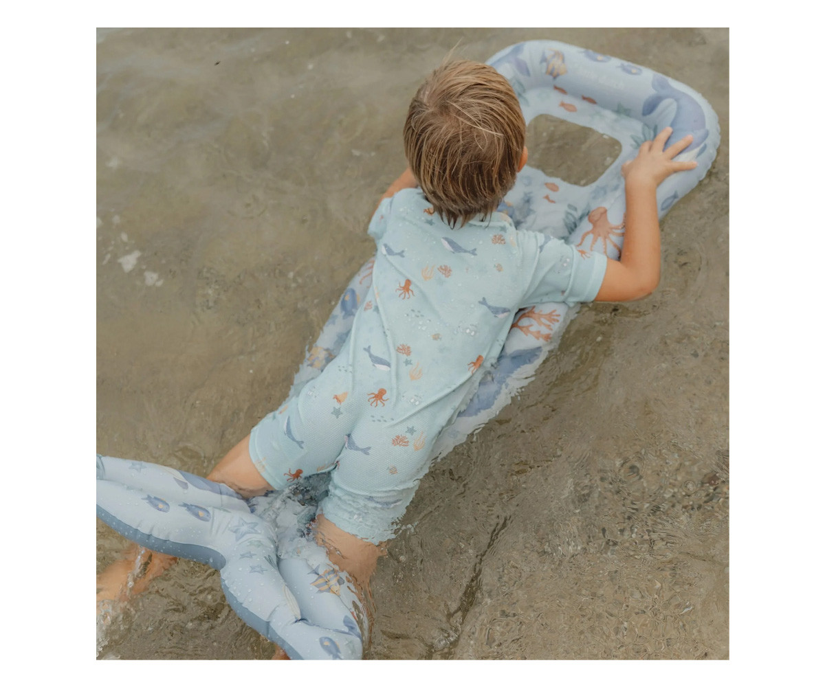 Colchoneta Hinchable Ocean World Blue