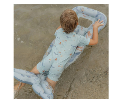 Colchoneta Hinchable Ocean World Blue