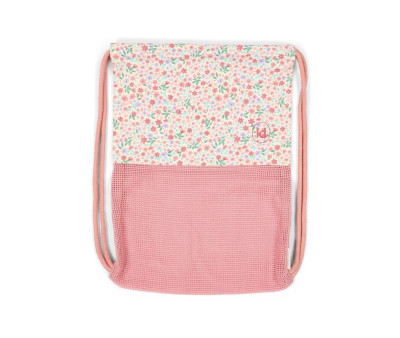 Bolsa Juguetes Playa Flores Personalizable