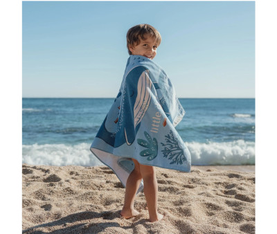 Toalla de Playa Ocean World Blue