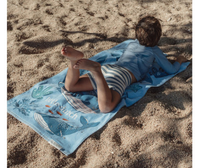 Toalla de Playa Ocean World Blue