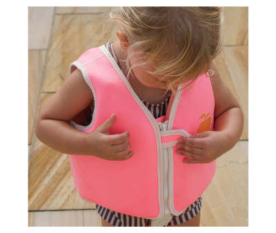 Chaleco Flotador 1-2 años Poppy the Peach