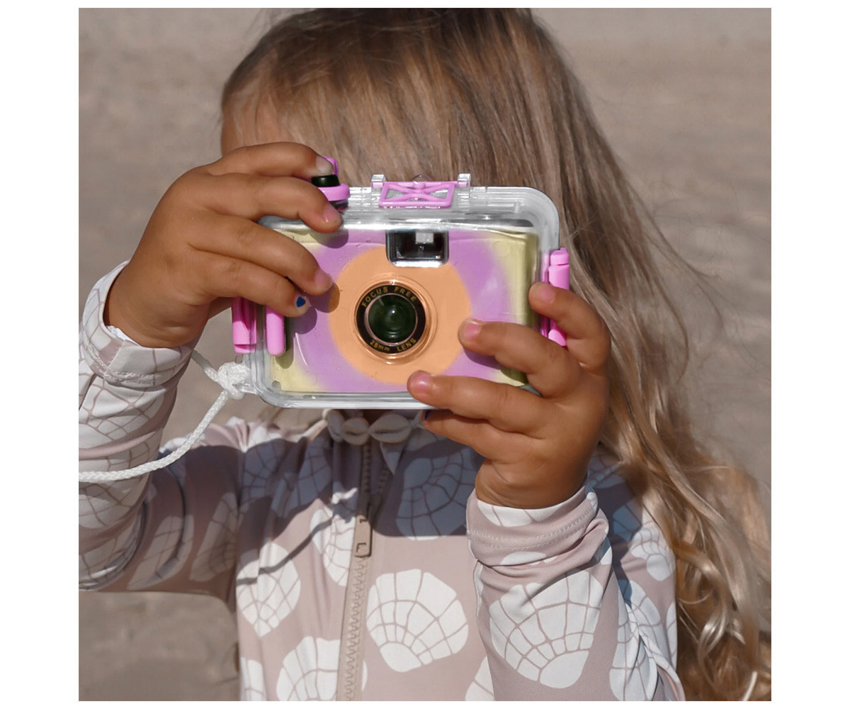 Câmera subaquática Party Magenta