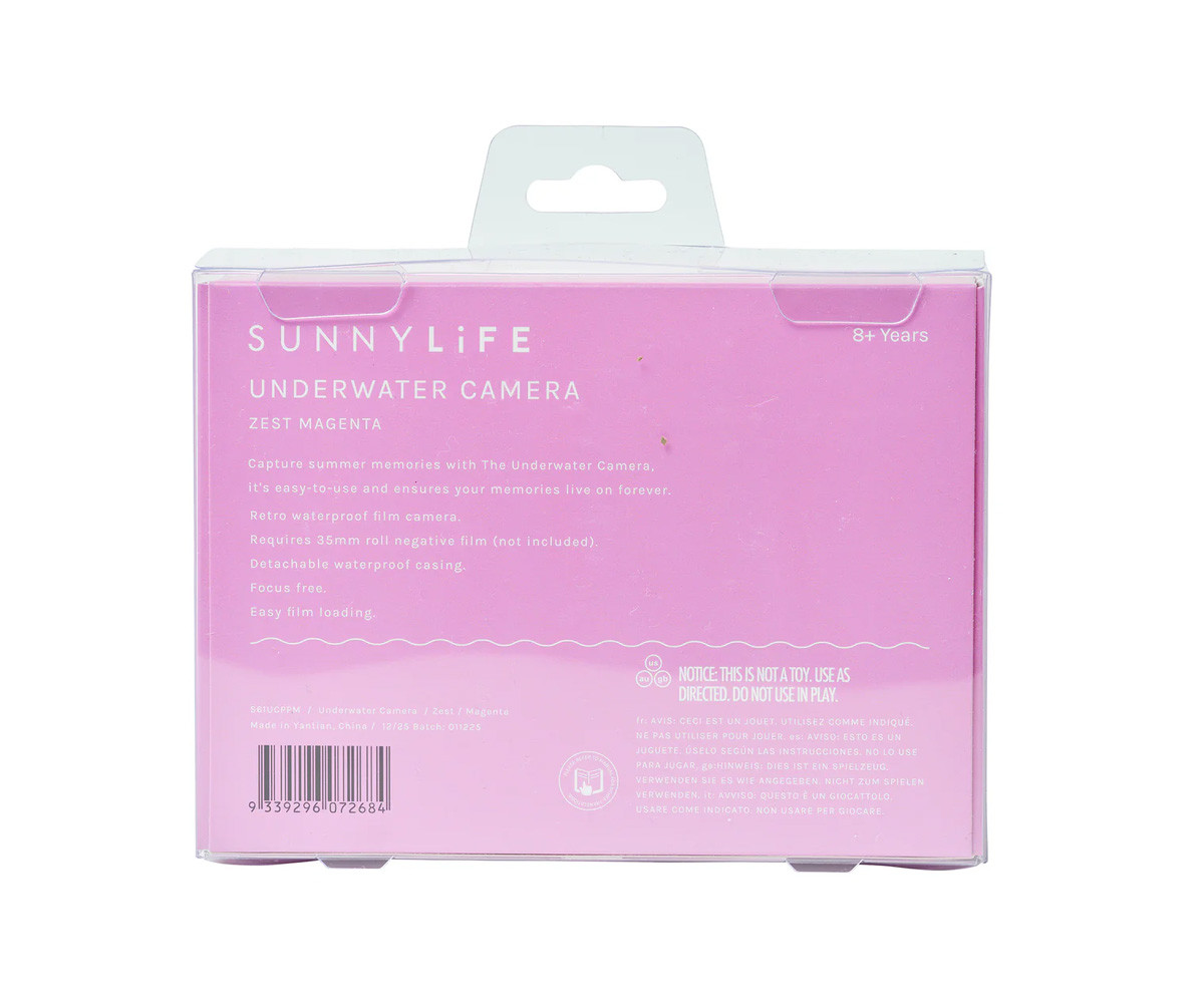 Câmera subaquática Party Magenta