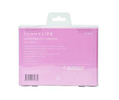 Câmera subaquática Party Magenta