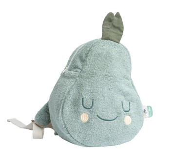 Mochila de Algodón Rizo Orgánico Pedro Pear Personalizable