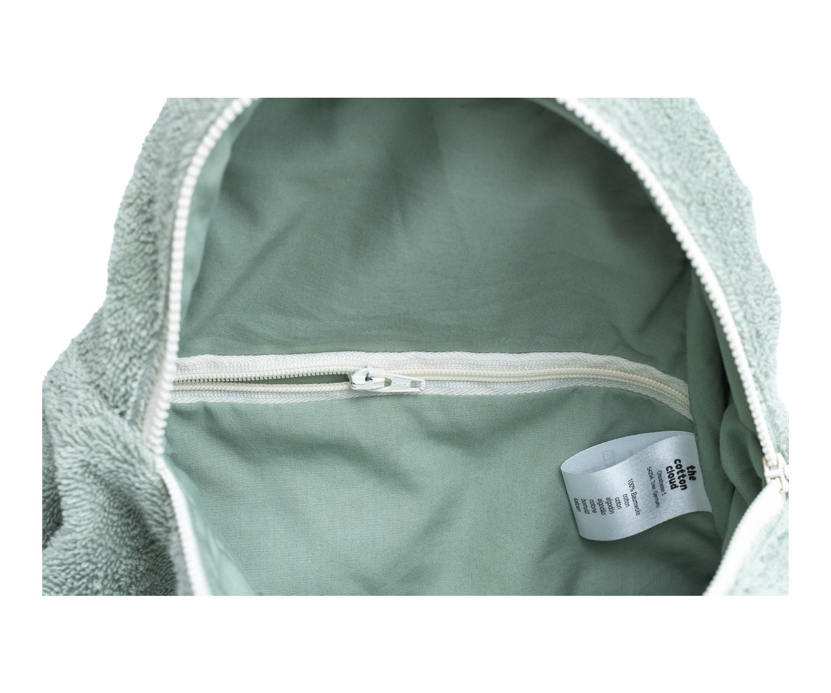 Mochila de Algodón Rizo Orgánico Pedro Pear Personalizable