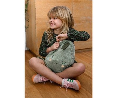 Mochila de Algodón Rizo Orgánico Pedro Pear Personalizable