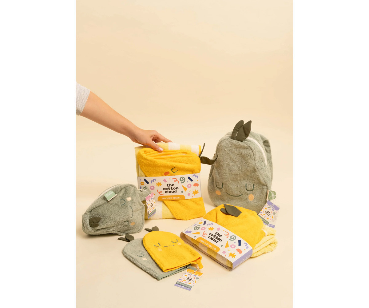 Mochila de Algodón Rizo Orgánico Pedro Pear Personalizable