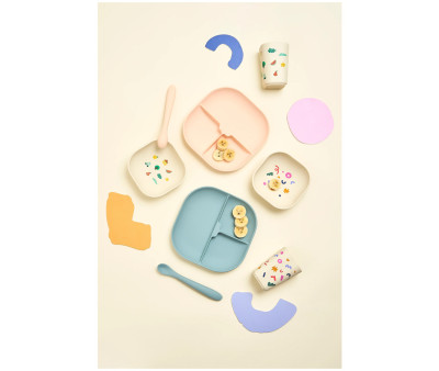 Set Stoviglie Tiny Bits Tangerine