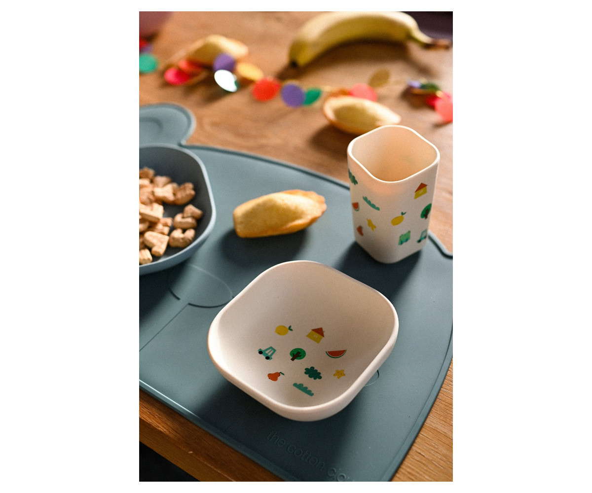 Set Stoviglie Tiny Bits Tangerine