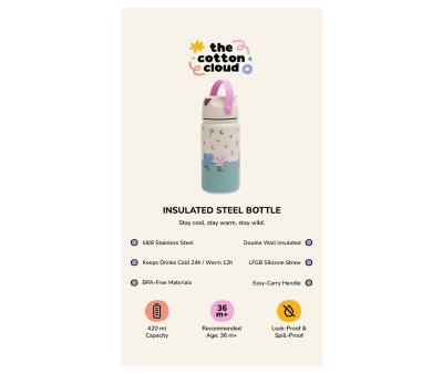 Borraccia Termica Meowtiful Cats 420ml