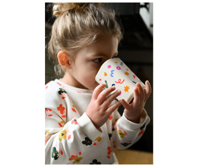 Set Stoviglie Confetti Cobalt