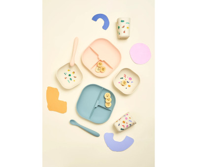 Set Stoviglie Confetti Cobalt