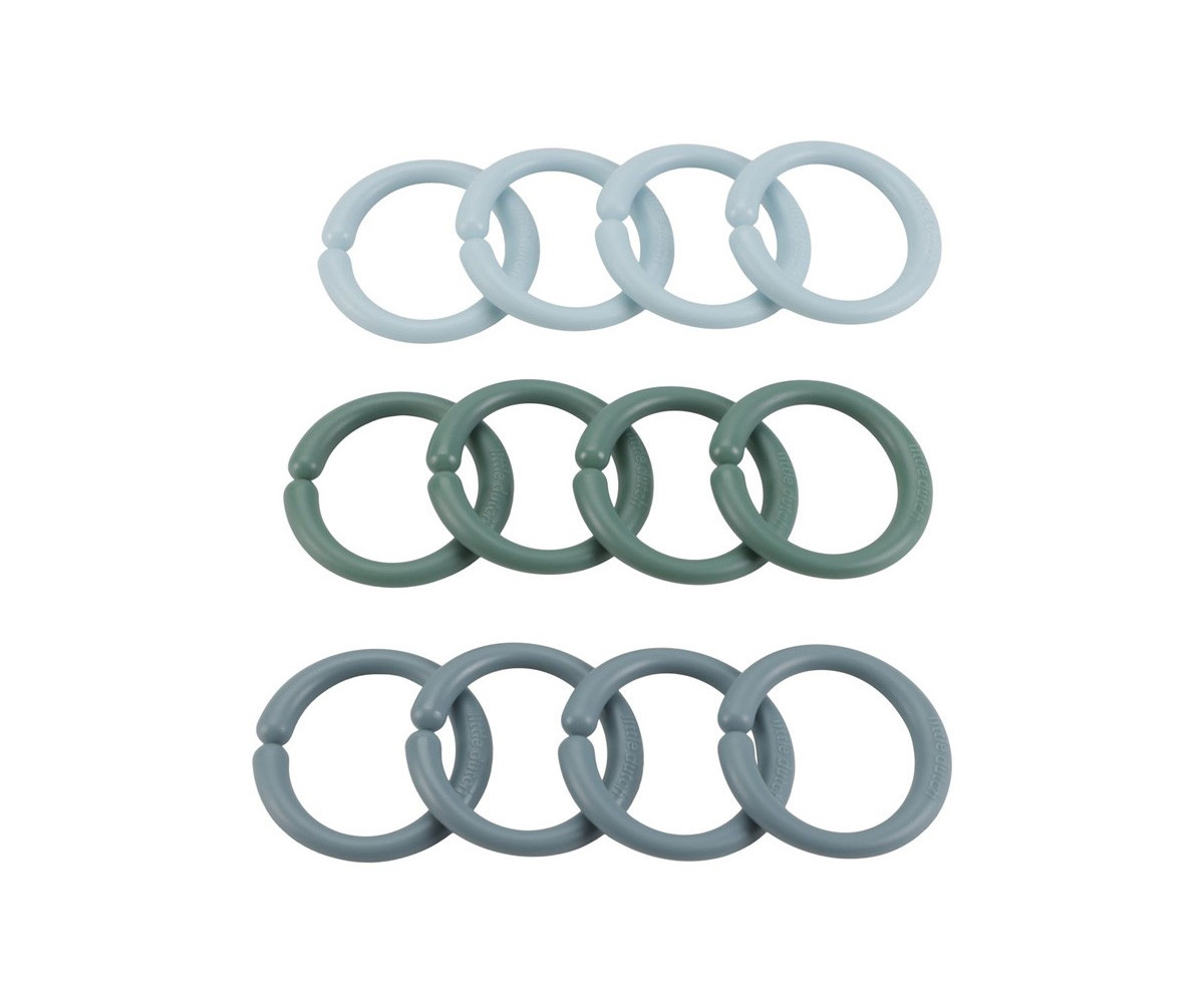 12 Anillas Cuelga Juguetes Forest Friends