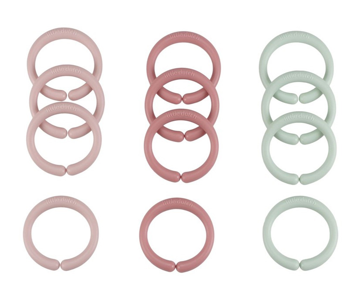 12 Anillas Cuelga Juguetes Fairy Garden