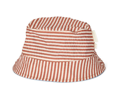 Gorro Reversible Ocean Brown Stripes