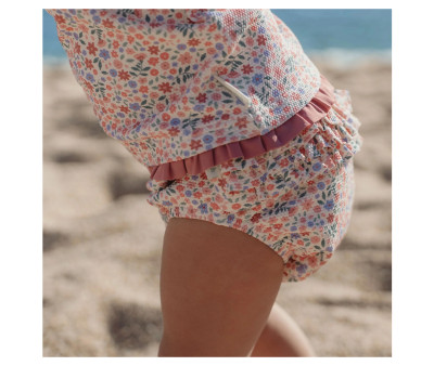 Bañador Pañal Flores