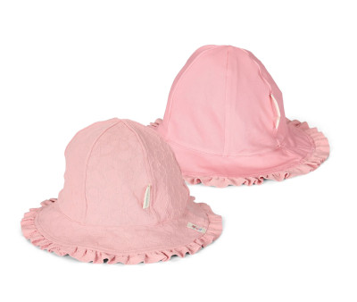 Gorro Reversible Pink Rose