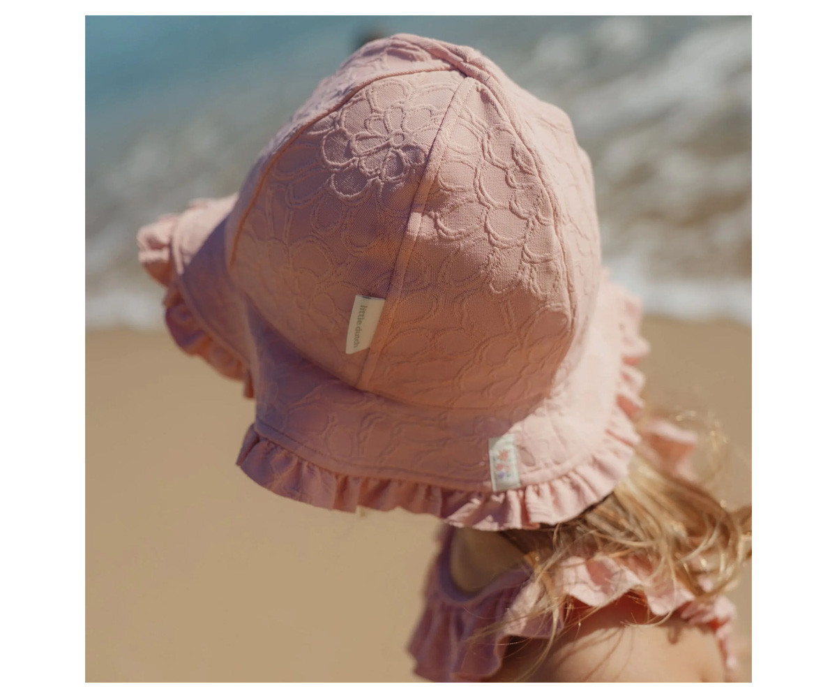 Gorro Reversible Pink Rose