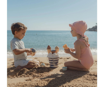 Gorro Reversible Pink Rose