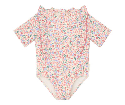 Bañador Manga Corta Flores