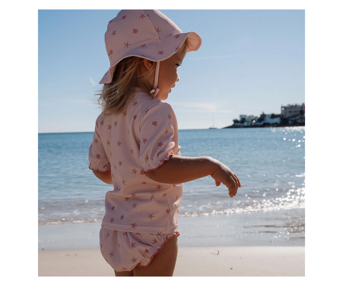 Camiseta UV Manga Corta Seashells