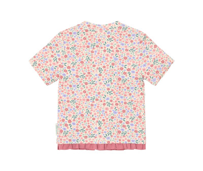 Camiseta Protección Solar Manga Corta Flores