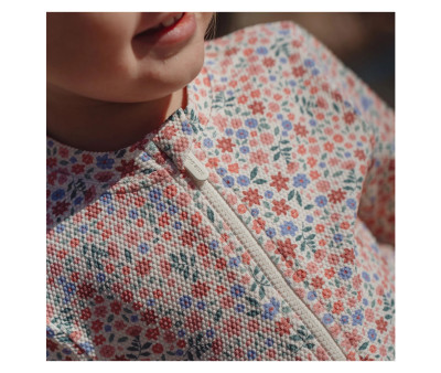 Camiseta Protección Solar Manga Corta Flores