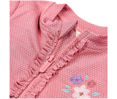 Bañador con Cremallera Pink Rose