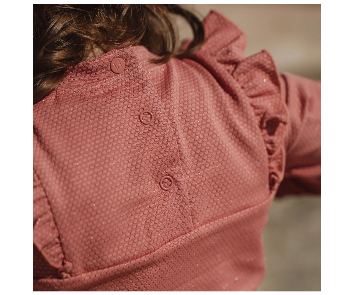 Camiseta UV Manga Larga Pink Sparkle