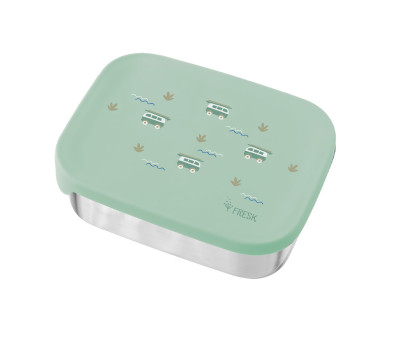 Lunch Box Acciaio Inox Surf Azzurro