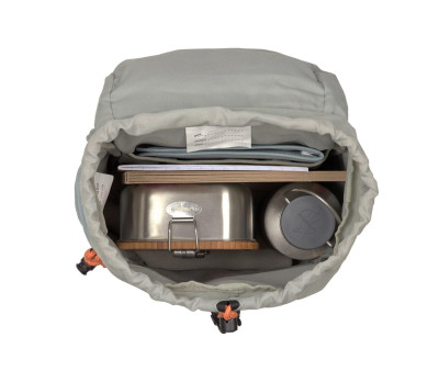 Mochila Grande Outdoor Nature Light Blue