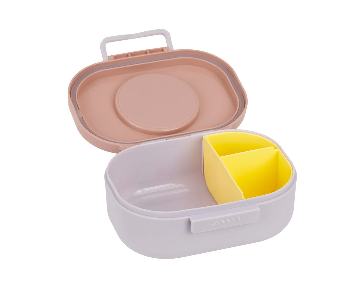 Caja de Almuerzo Style & Snack Pattern Party Lilac