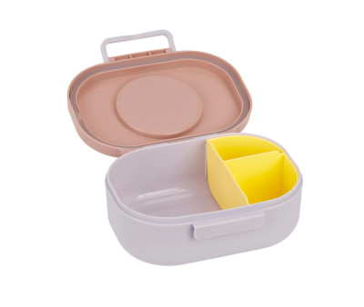 Caja de Almuerzo Style & Snack Pattern Party Lilac