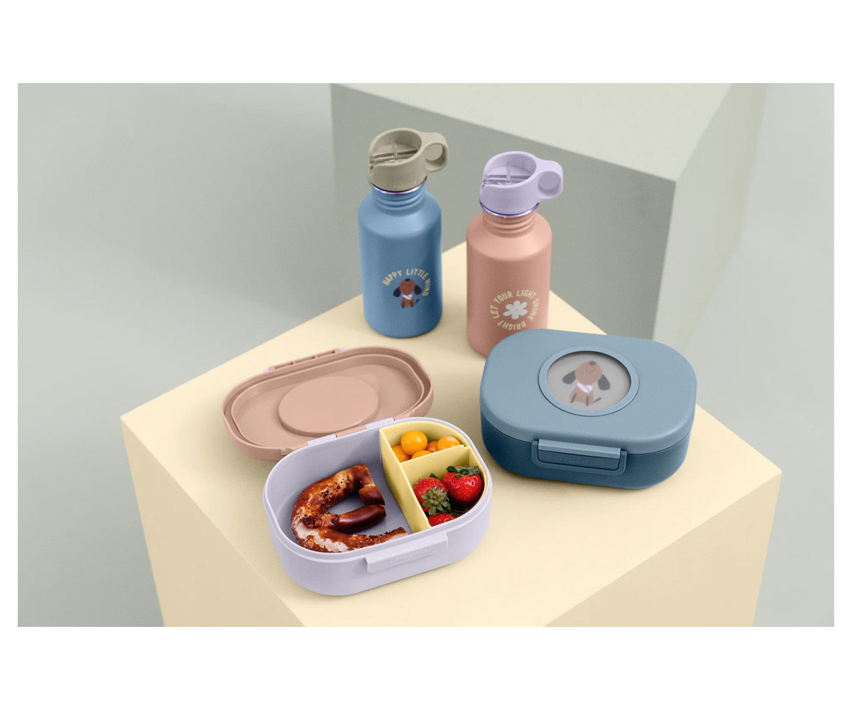 Caja de Almuerzo Style & Snack Pattern Party Lilac