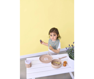 Pack de 5 Baberos Tiny Team Dog