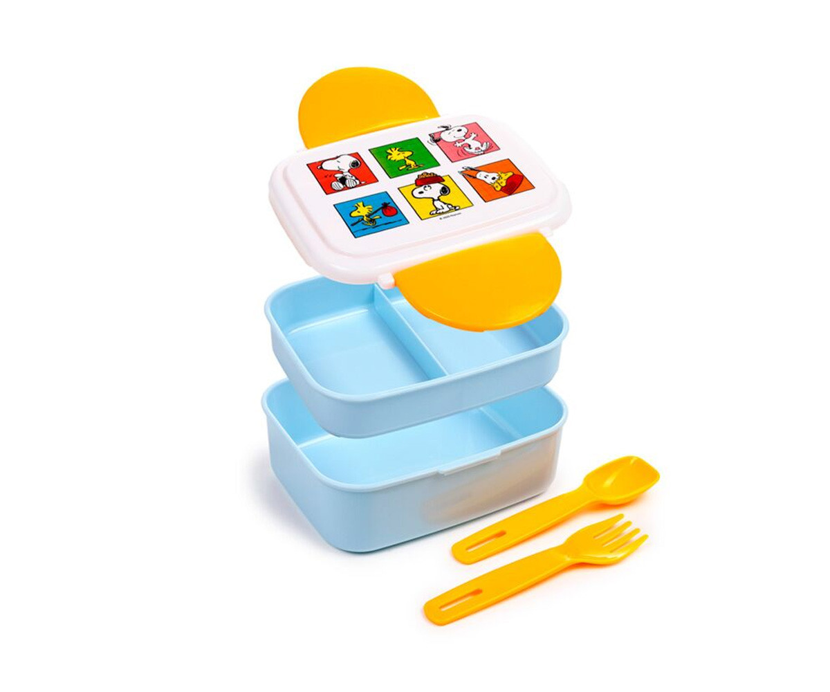 Bento Box e Posate Snoopy Peanuts