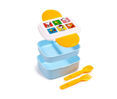 Bento Box e Posate Snoopy Peanuts