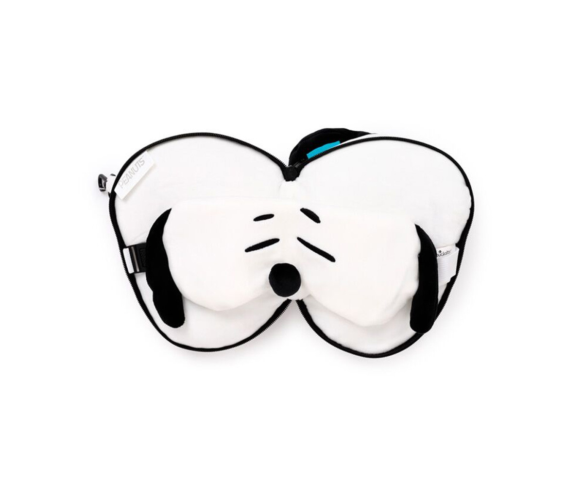 Cuscino da Viaggio con Maschera Relaxeazzz Peanuts Snoopy