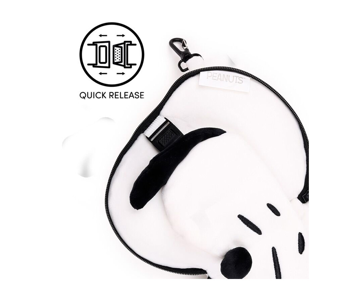 Cuscino da Viaggio con Maschera Relaxeazzz Peanuts Snoopy
