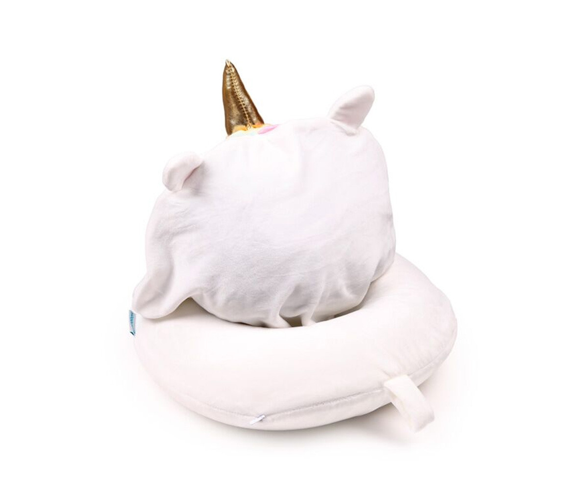 Cuscino da Viaggio con Cappuccio Hoodeazzz Astra Unicorn