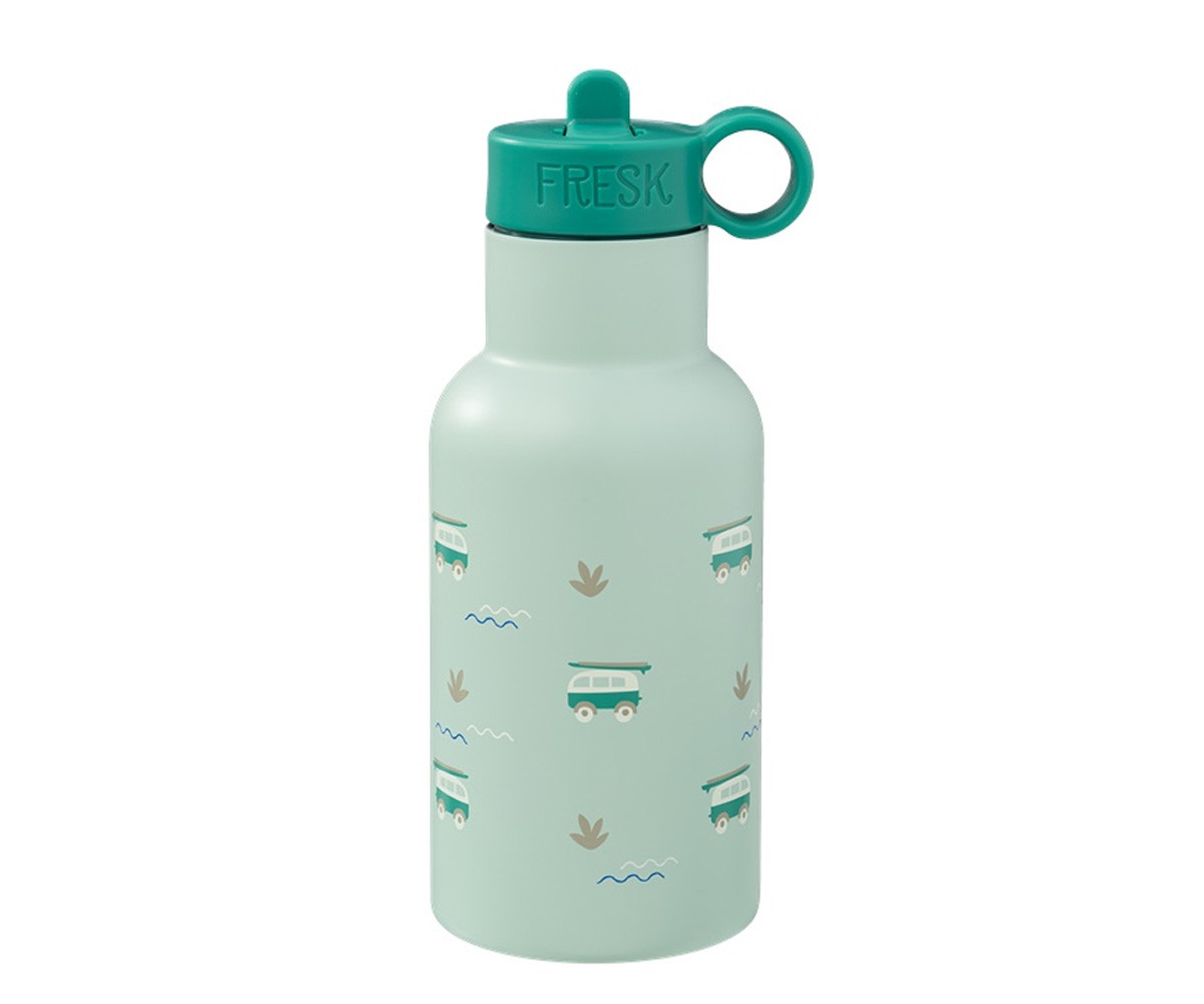 Bottiglia Termica con Tappo+Beccuccio Surf Azzurro 350ml