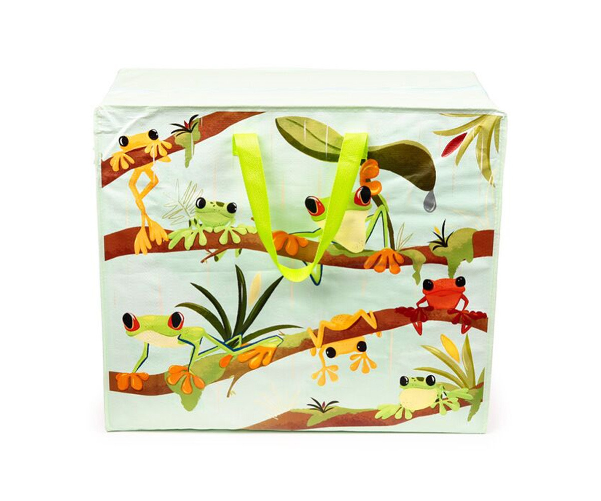 Borsa Organizer Tropical Frogs