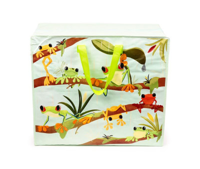 Borsa Organizer Tropical Frogs