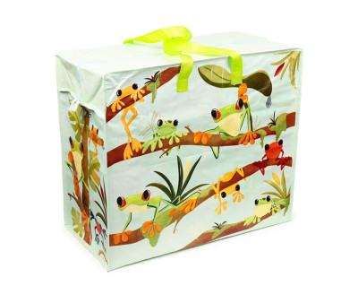Borsa Organizer Tropical Frogs