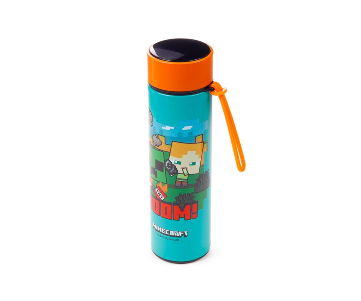 Borraccia Termica Minecraft BOOM con Termometro