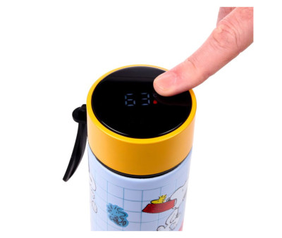 Borraccia Termica con Termometro Peanuts Snoopy & Woodstock